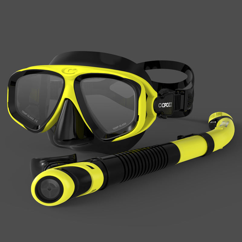 Swimming Goggles and Snorkeling Mask