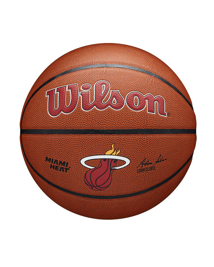 Personalised WILSON - NBA Team Composite Miami Heat Basketball