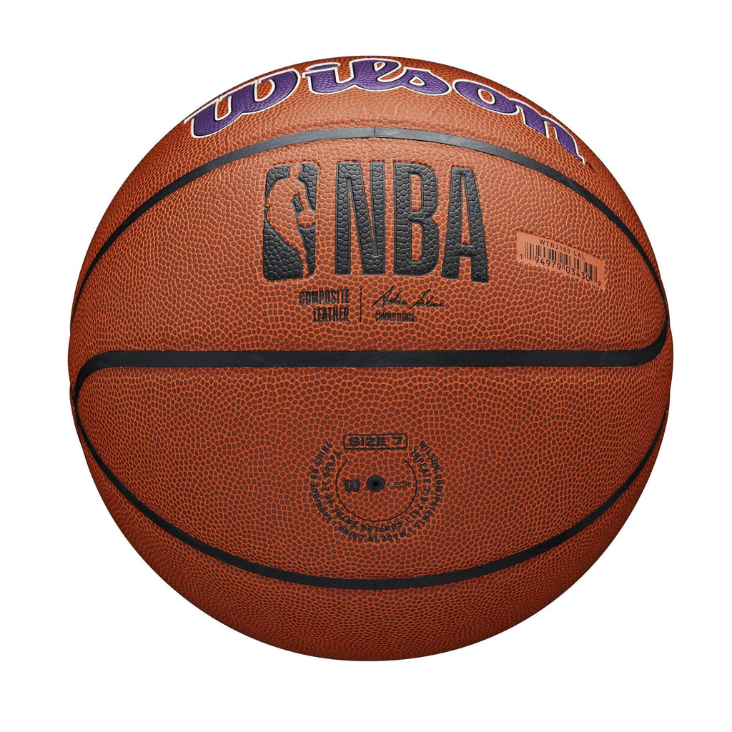 Personalised WILSON - NBA Team Composite La Lakers Basketball